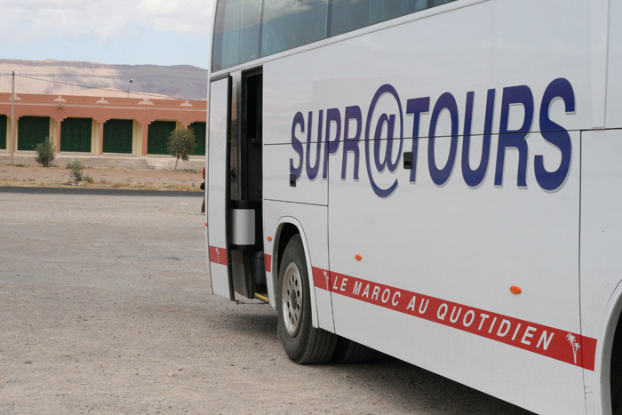 Autocarro Supratours em Marrocos